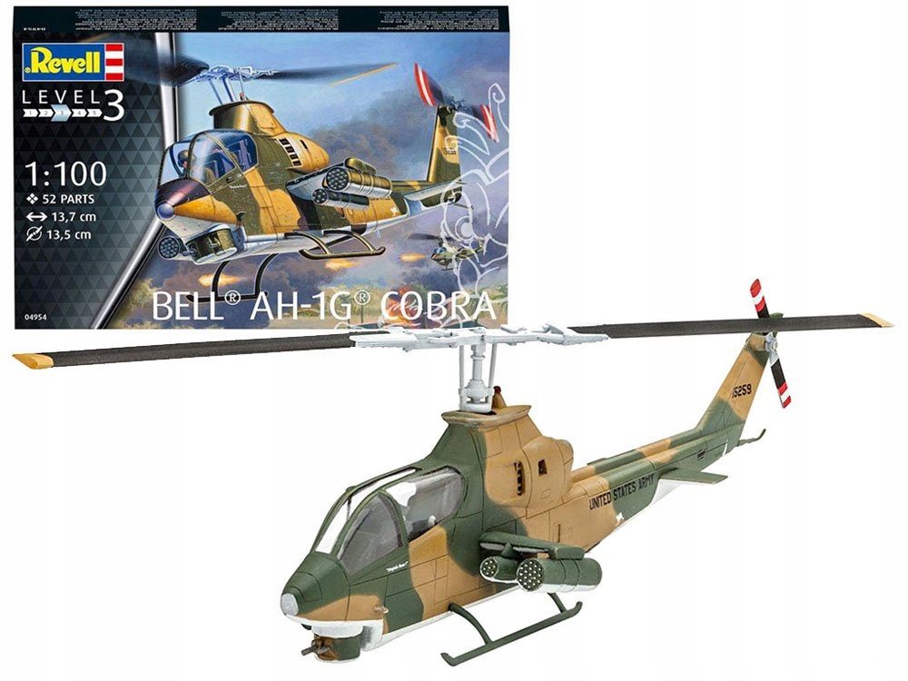 Revell model śmigłowca AH-1 COBRA 1100