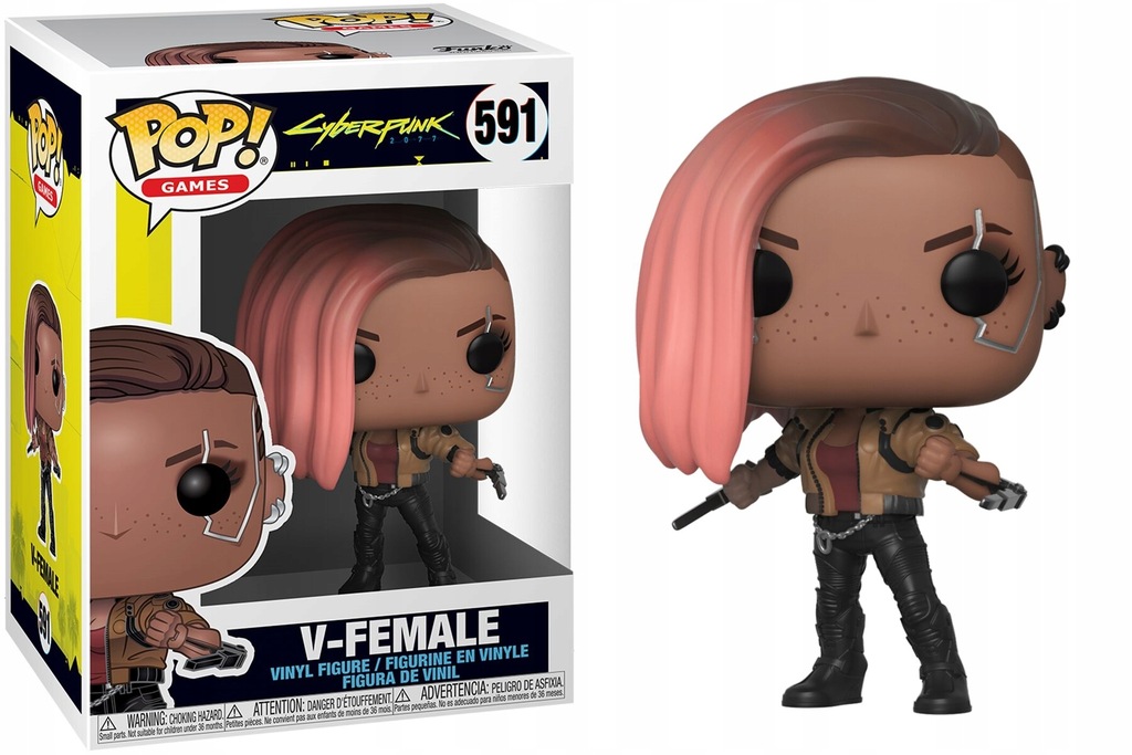 Купить ФАНКО ПОП ФИГУРКА! ВИНИЛ КИБЕРПАНК 2077 V-FEMALE: отзывы, фото и ...