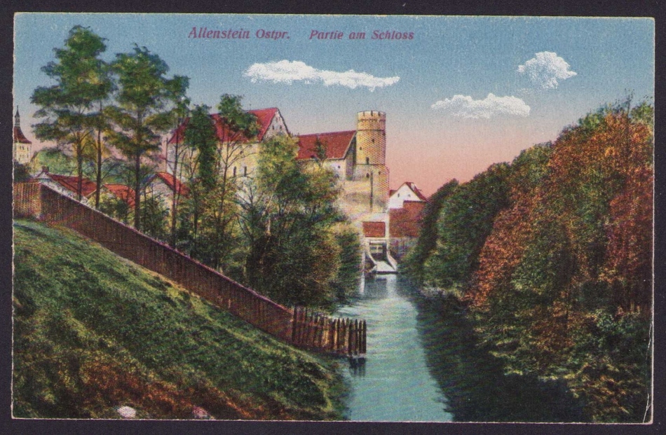 Olsztyn - Allenstein Partie am Schloss