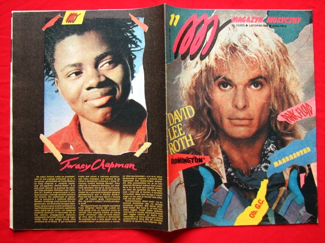 MM magazyn muzyczny 88-11DAVID LEE ROTH ob.gc KULT