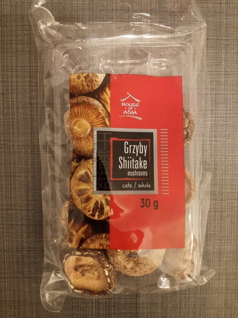 Suszone grzyby Shiitake House of Asia 30 g