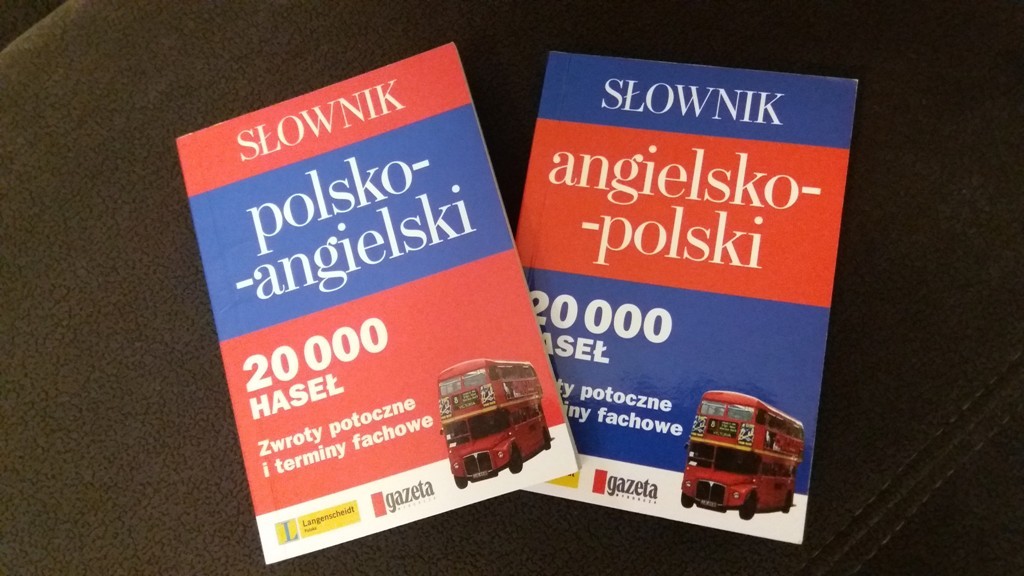 Słowniki polsko-angielski i angielsko-polski