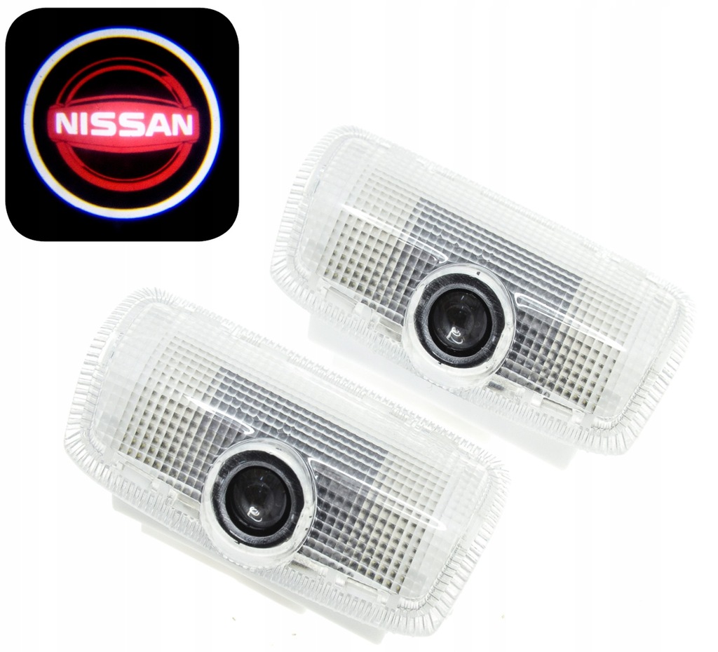 2x LED LOGO PROJEKTOR HD NISSAN ARMADA PATHFINDER PATROL 2szt
