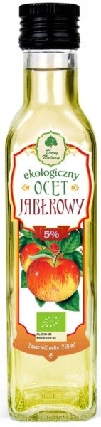 Dary Natury Ocet Jabłkowy 5% Eko 250Ml