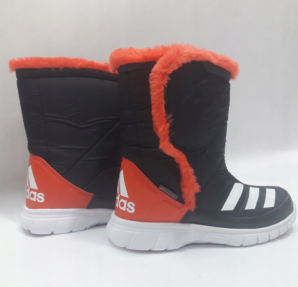 Buty dziecięce Adidas ŚNIEGOWCE KOZAKI AQ2604 30