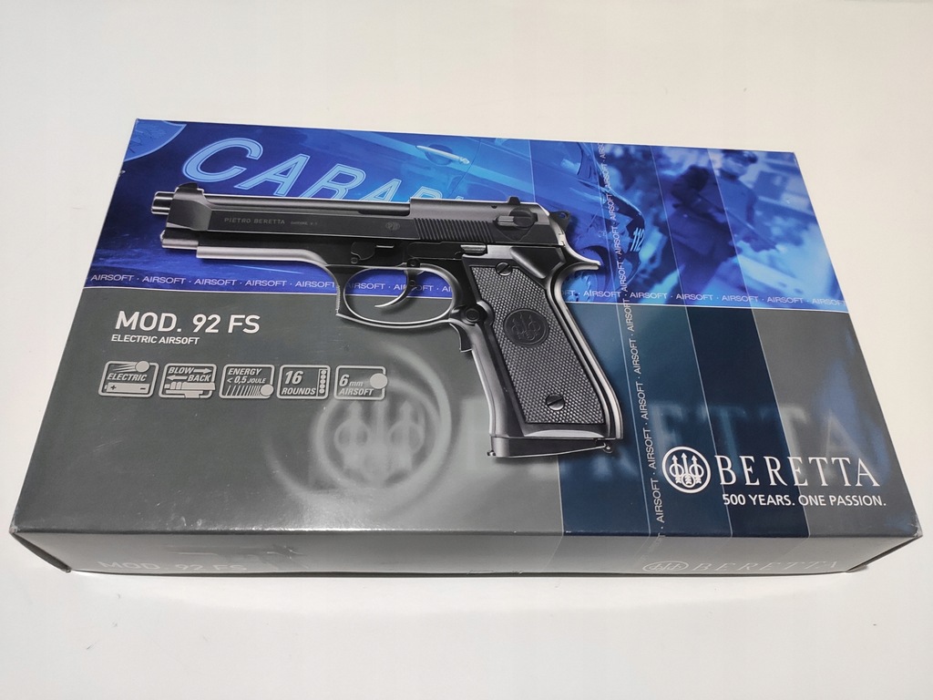 G3086 Airsoft Pistolet Beretta 92 FS Elektryczny