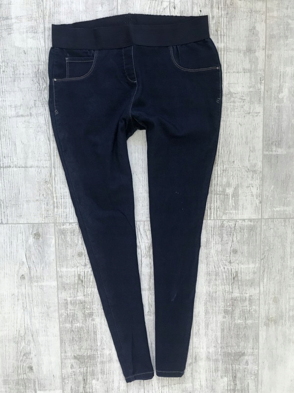 MARKS SPENCER__WYSOKIE rurki jeans JEGGINGS__42 xl