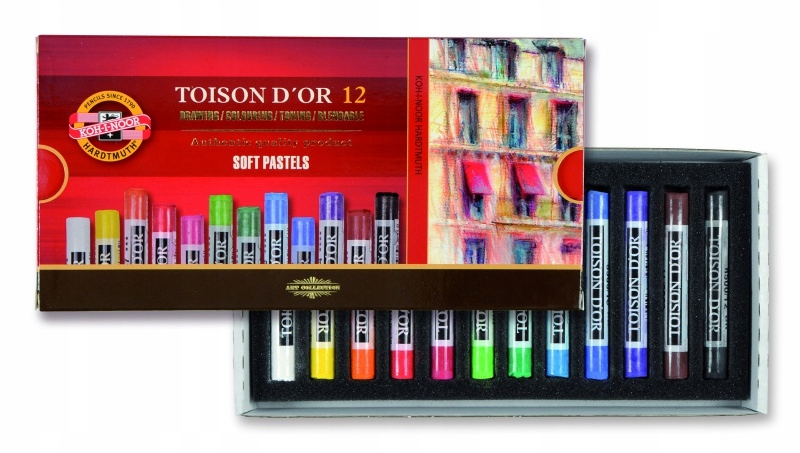 PASTELE KOH-I-NOOR 8512/12 TOISON DOR