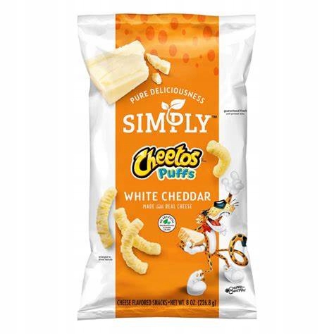 Chrupki Cheetos Puffs White Cheddar USA