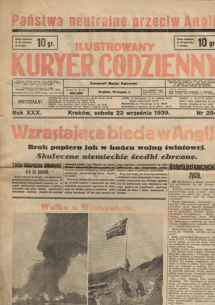 23 września 1939 - Walka o Westerplatte