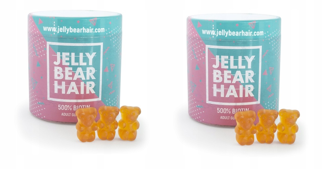 Купить 2x JELLY BEAR HAIR – ЗДОРОВЫЕ ВОЛОСЫ С БИОТИНОМ!!: отзывы, фото, характеристики в интерне-магазине Aredi.ru