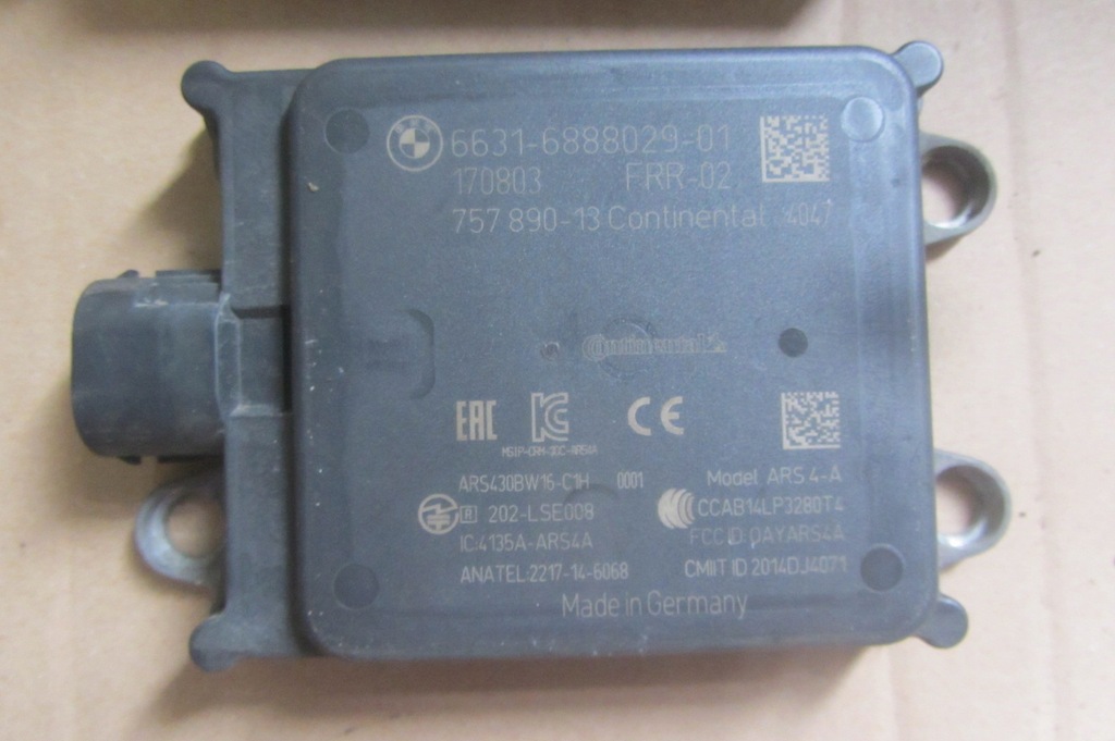 RADAR SENSOR ACC BMW G30 G31 G01 G32 10980241912 oficjalne archiwum