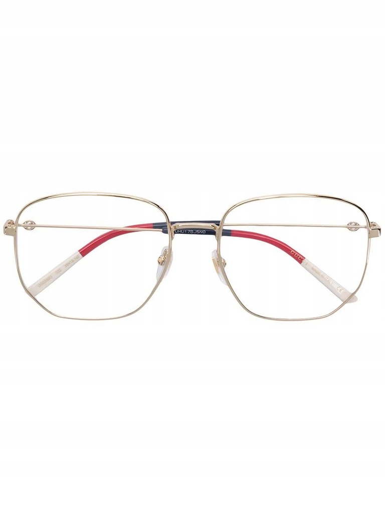 GUCCI KOBIET ZŁOTY OKULARY 56 MM