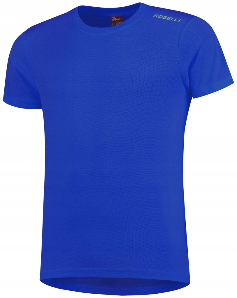 ROGELLI PROMOTION męska koszulka sportowa z krótkim rękawem, niebieska XS