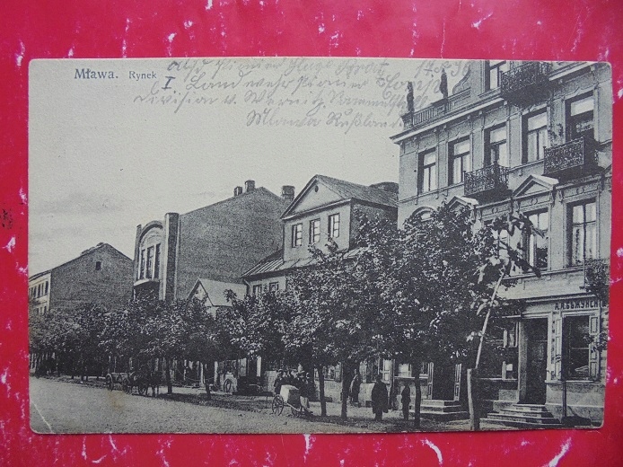 MŁAWA CIECHANÓW PRZASZNYSZ PŁOŃSK RYNEK 1915 RRRRR