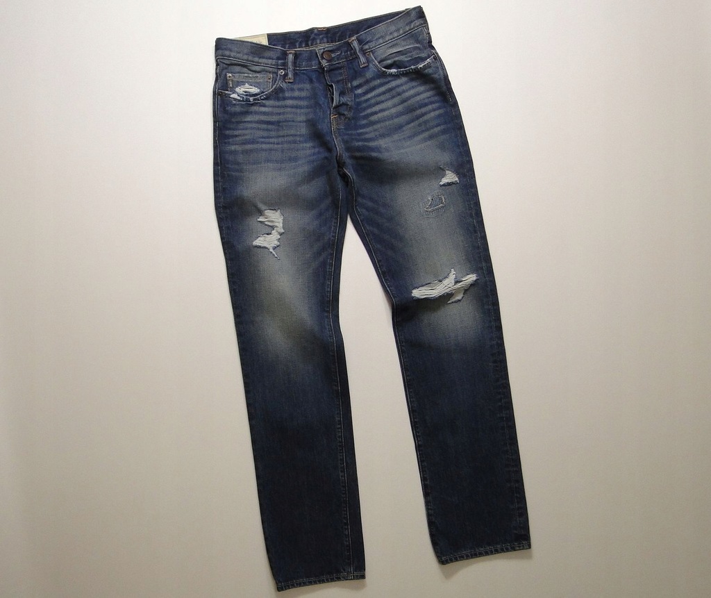 Spodnie ABERCROMBIE FITCH Rugged Damaged 32 / 34