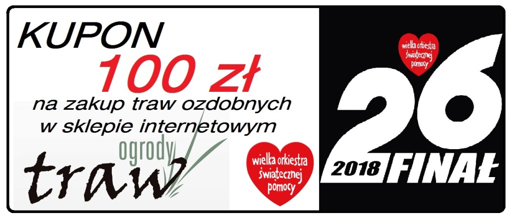 kupon 100 PLN na zakupy w OGRODY TRAW.eu