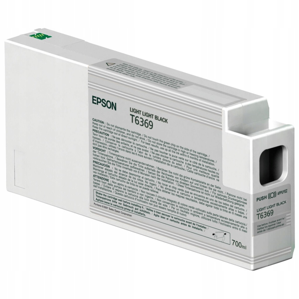 Oryginalny Wkład Atramentowy Epson C13T636900 C