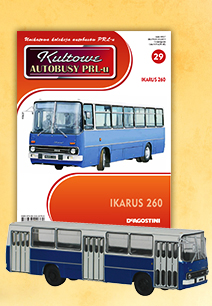 IKARUS 260 - Kultowe Autobusy PRL / NOWY / 1:72