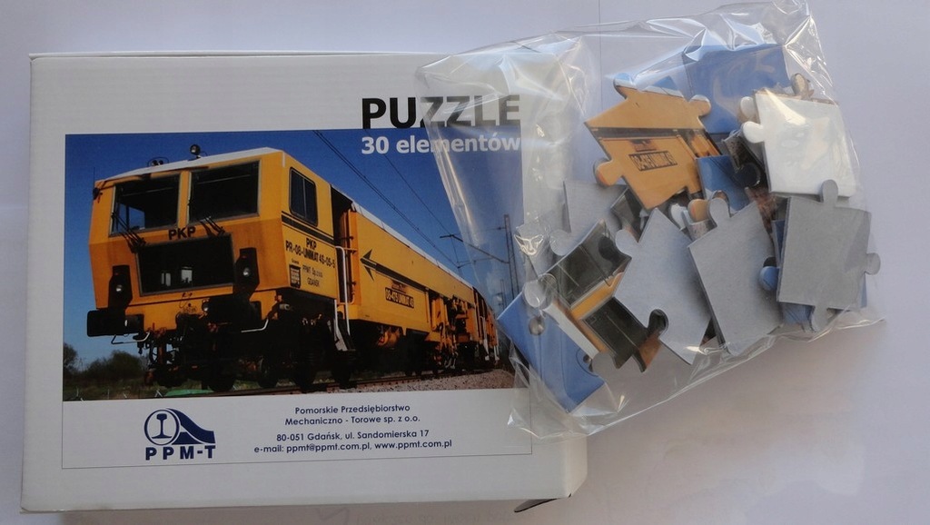 Puzzle podbijarka torowa UNIMAT 4S PPM-T kolej