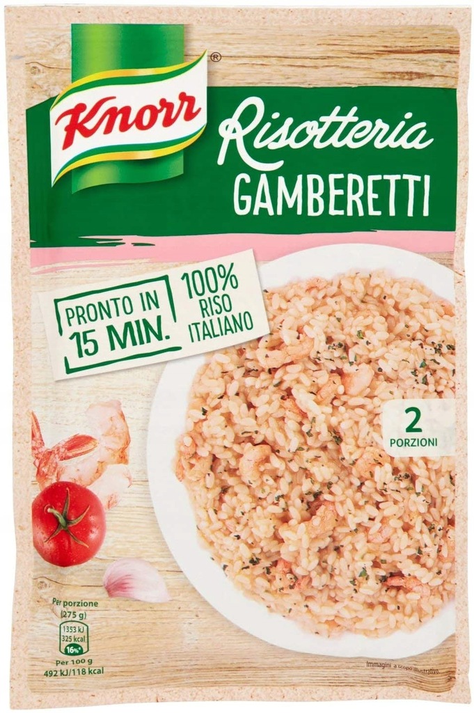 Knorr Risotto Gamberetti Ryż z Krewetkami 175g