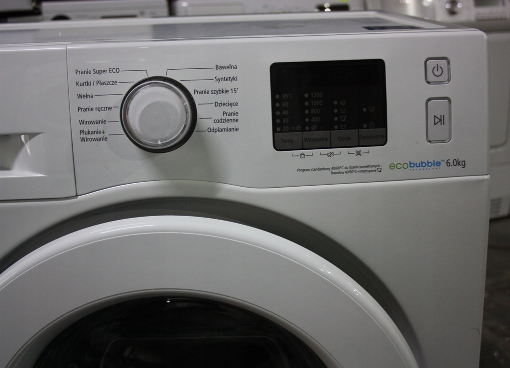 PŁYTKA PRALKA Samsung ECO BUBBLE 6kg/1200obr/A+++ - 7821597131 ...
