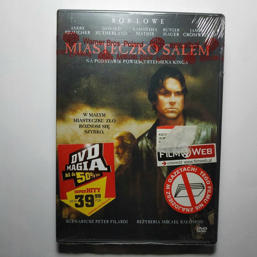 MIASTECZKO SALEM DVD NOWA w Folii