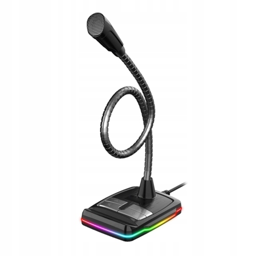 Mikrofon gamingowy Varr z podświetleniem RGB
