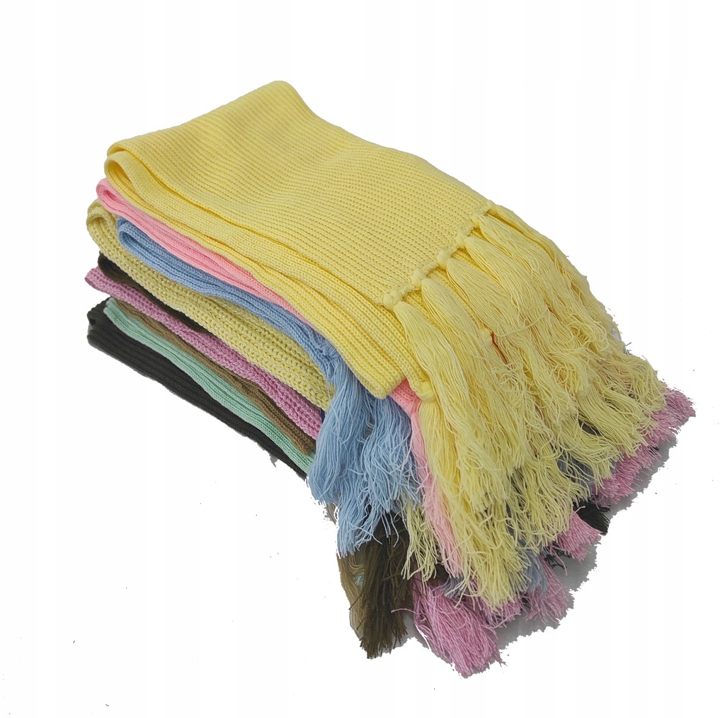 SZALIK DUŻY FRĘDZLE NOWY 10 SZT WYPRZEDAŻ