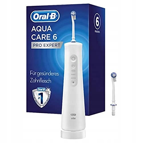 Irygator bezprzewodowy Oral B AquaCare 6 Pro-Expert biały