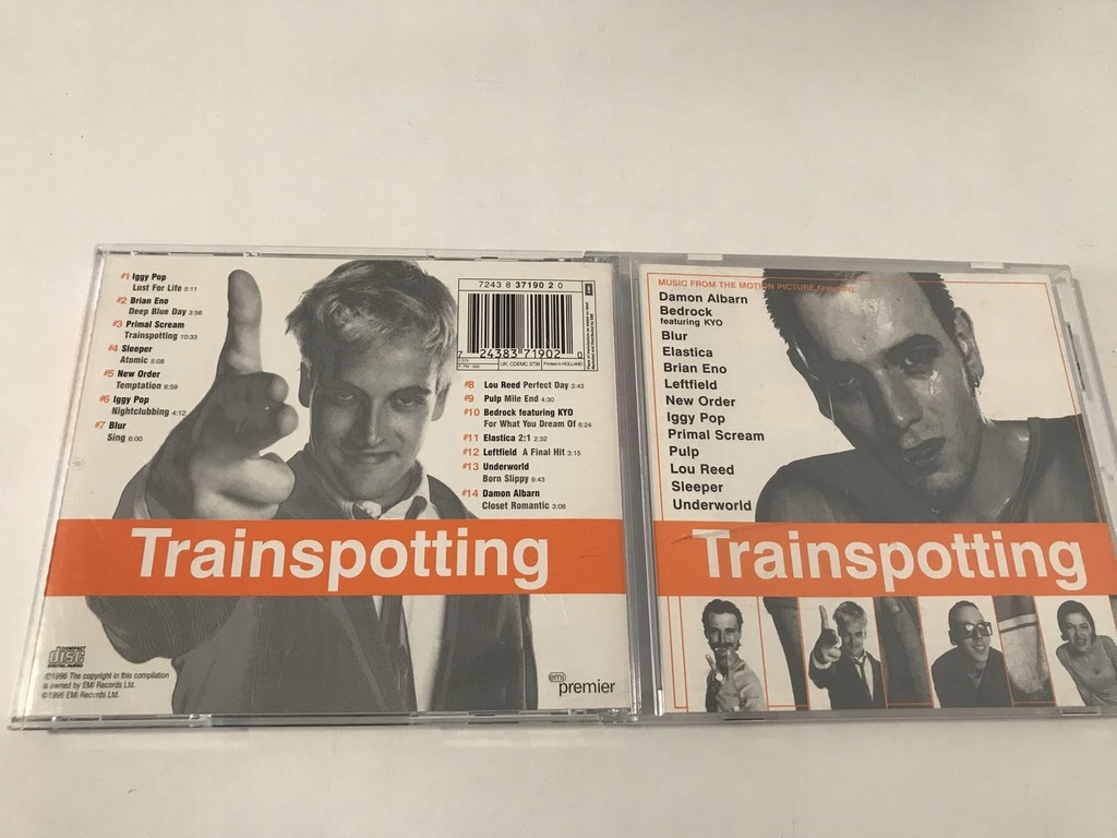 CD Trainspotting Iggy Pop New Order Blur Pulp 5/6 11526421833