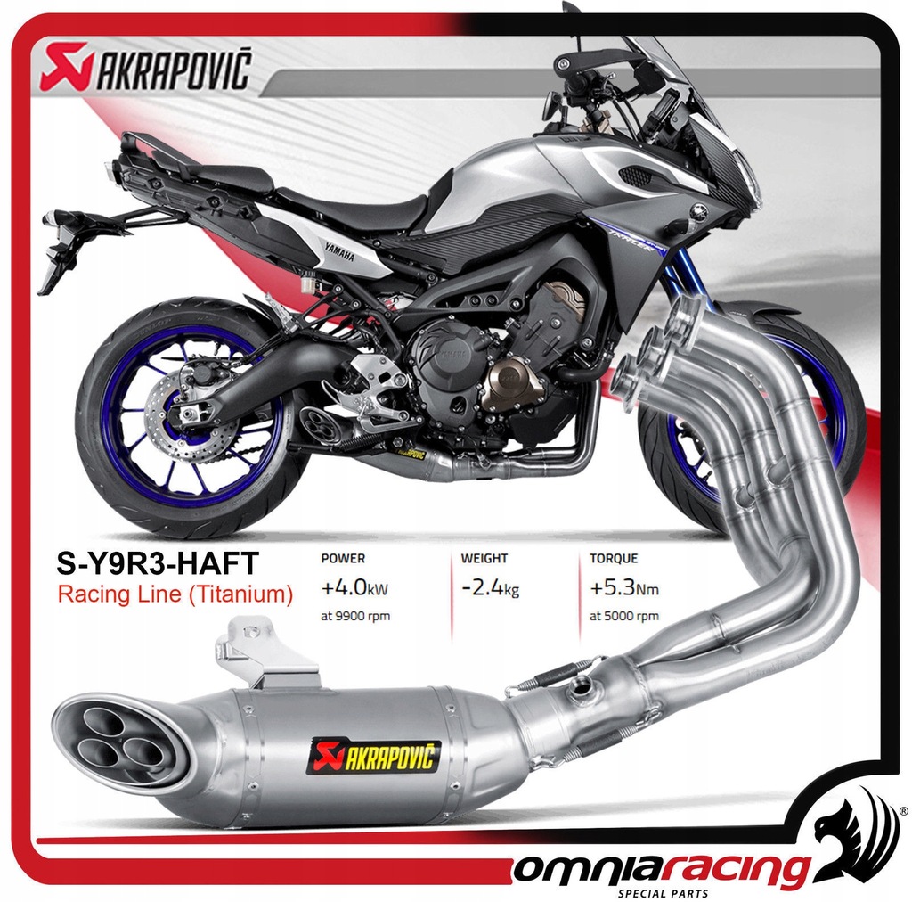 akrapovic yamaha tracer 900 gt