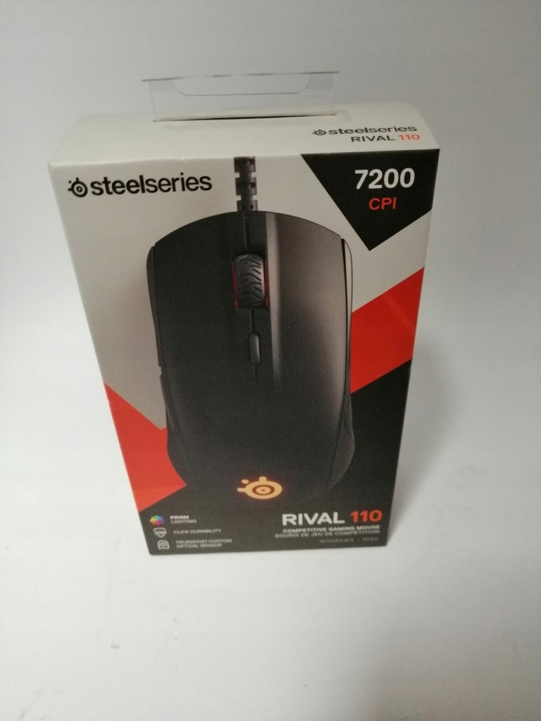 MYSZ STEELSERIES RIVAL 110 USB GAMINGOWA MYSZKA