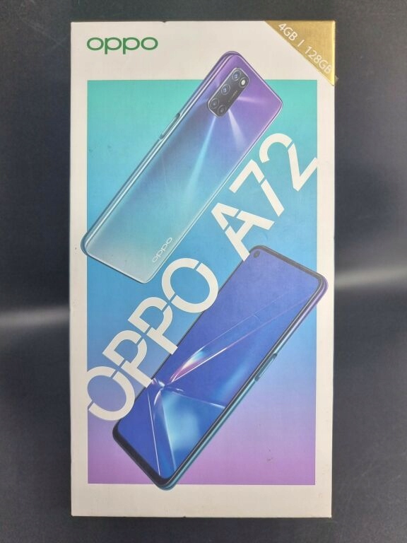 OPPO A72 4/128GB DUAL SIM NFC CPH2067 KOMPLET
