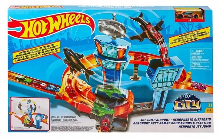 TOR HOT WHEELS KASKADERSKIE LOTNISKO LOTY GFH90