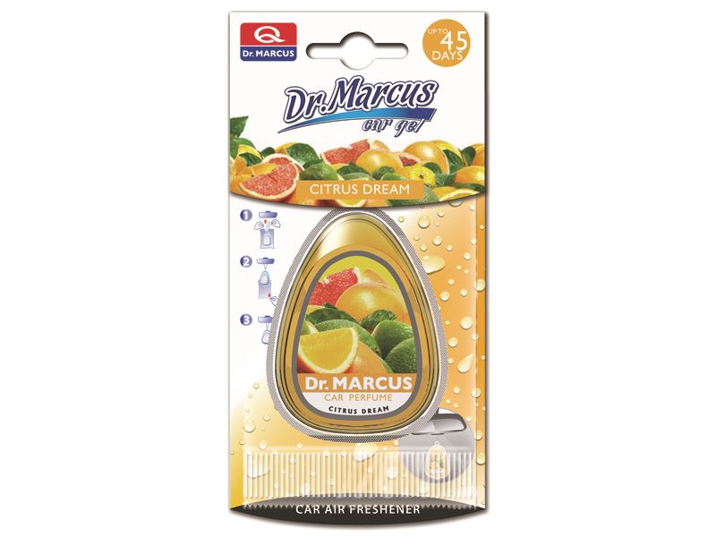 ZAPACH DR MARCUS CAR GEL, CITRUS DREAM