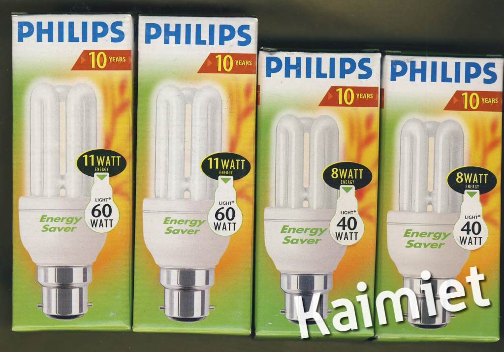 żarówki energooszczędna Philipsa 4 szt.