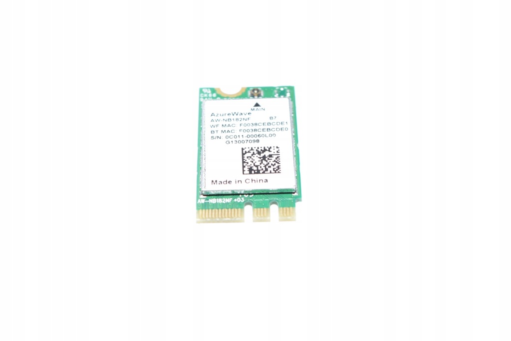 KARTA WI-FI AZUREWAVE AW-NB182NF ASUS E502 E502N - 10879621131 ...