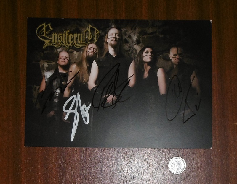 Ensiferum - autografy (Finlandia)