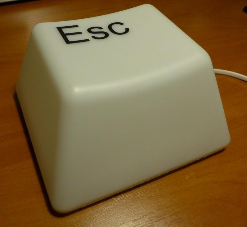 Lampka ESC klawiatura, klawisz, dla programisty!
