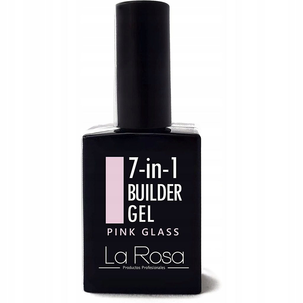 Żel budujacy do paznokci w butelce Pink Glass 15ml