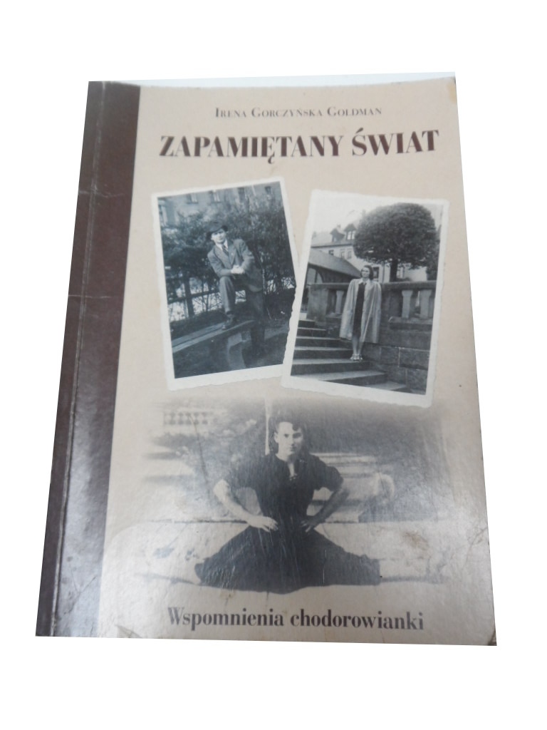 ZAPAMIĘTANY ŚWIAT I. Goldman autograf