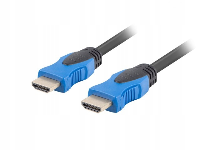 KABEL HDMI M/M V2.0 4K 1.8M PEŁNA MIEDŹ CZARNY LAN