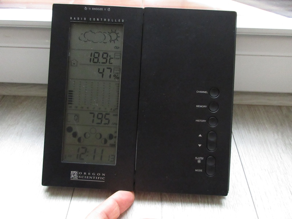 Stacja meteo Oregon Scientific BAR938HG 11455605733 oficjalne