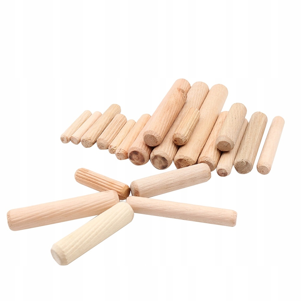 DREWNIANE KOŁKI STOLARSKIE 6X30MM 200 SZTUK RZEMIOSŁO