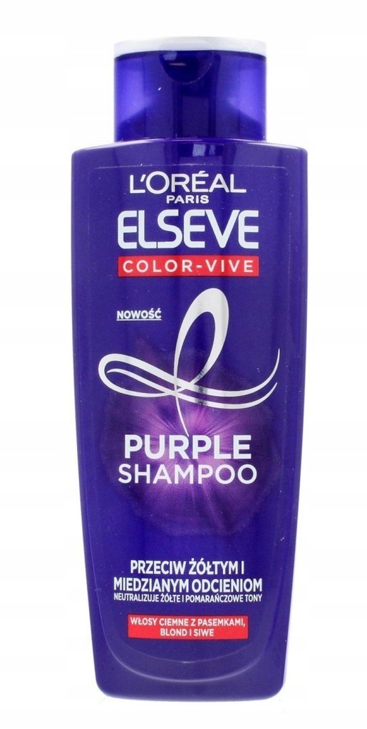 Loreal Elseve Color-Vive Purple Szampon do włosów