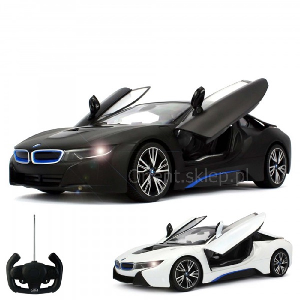 Samochód RC zdalnie sterowany BMW i8 światła drzwi