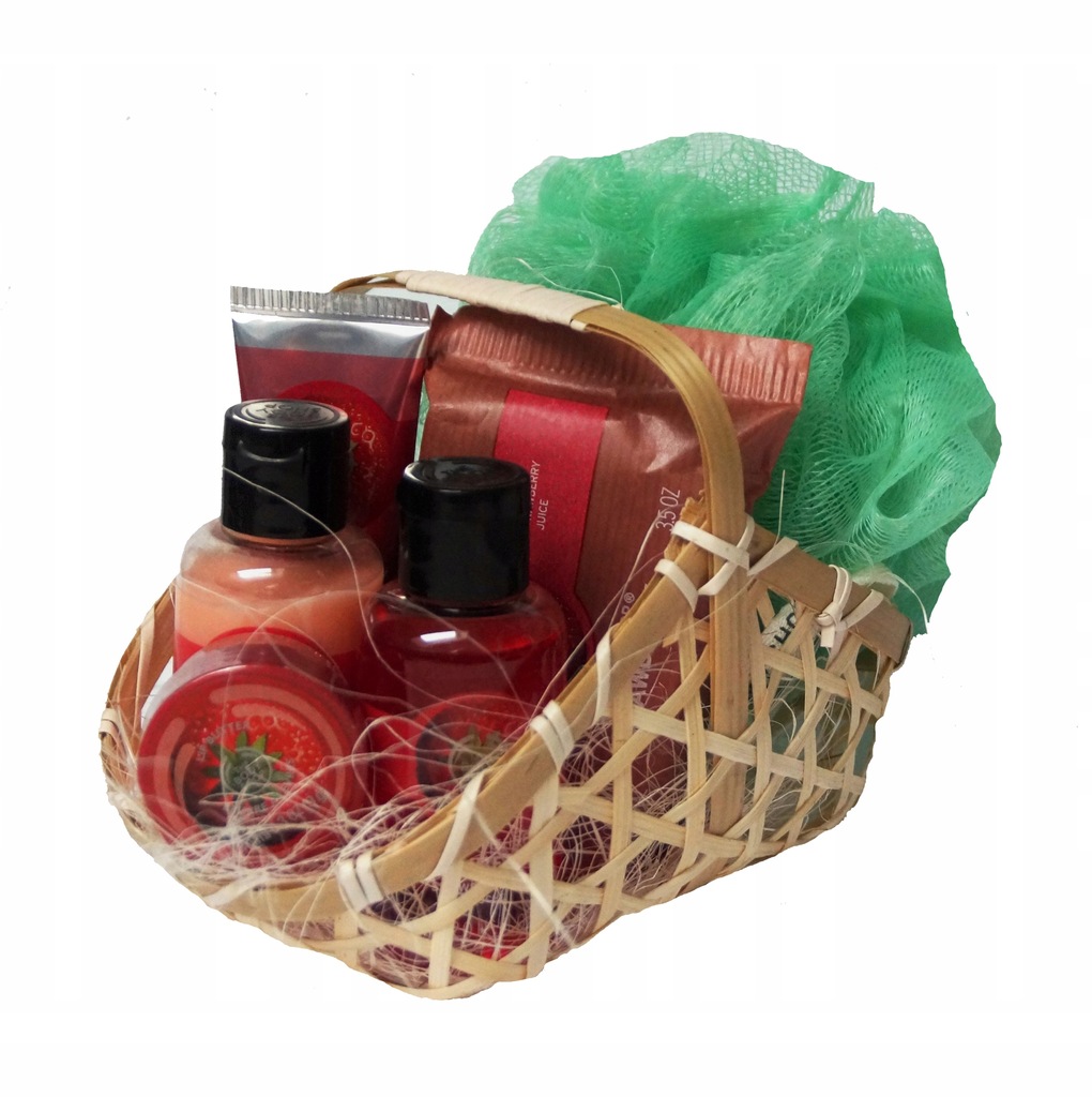 THE BODY SHOP_ZESTAW_STRAWBERRY TRUSKAWKA prezent