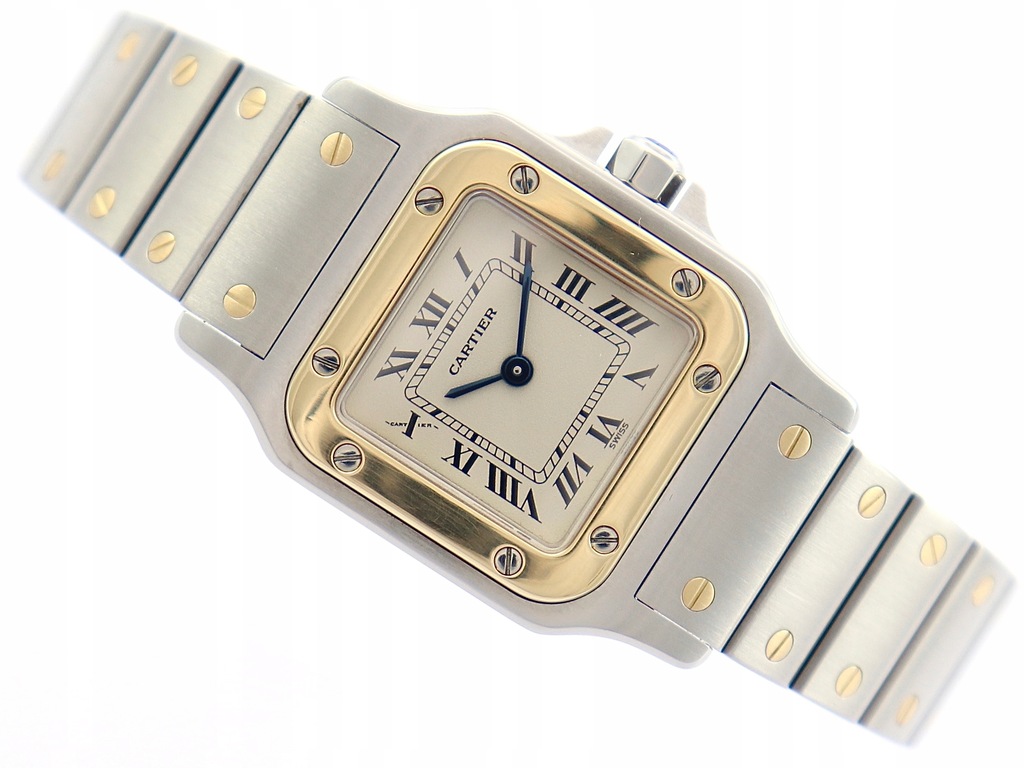 CARTIER SANTOS GALBEE ZŁOTO/STAL 24MM REF. 1567