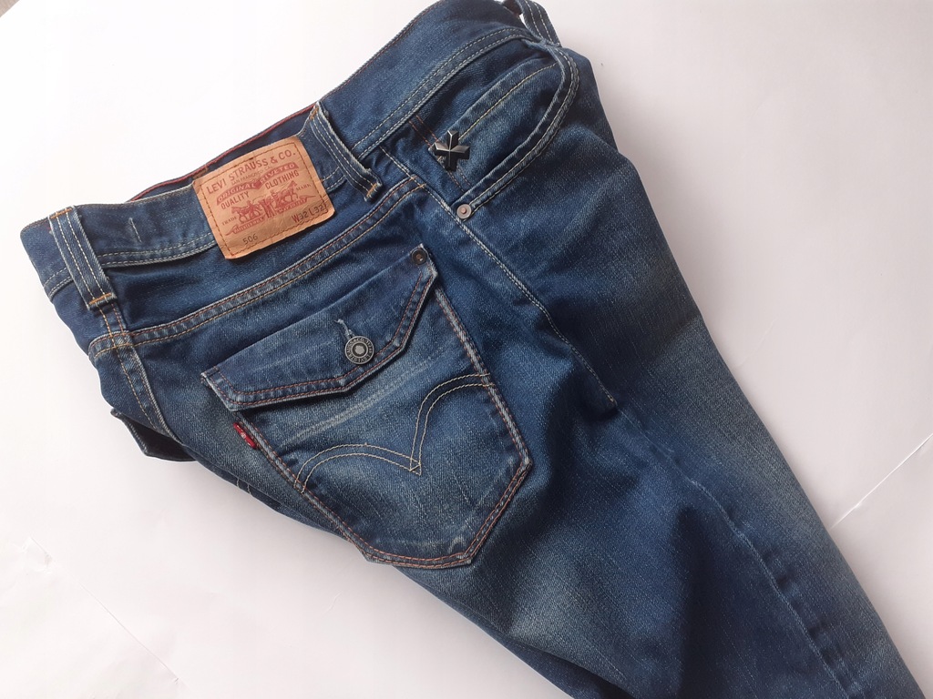 LEVI'S 506 STANDARD roz 32/32 pas 84 cm NOWE